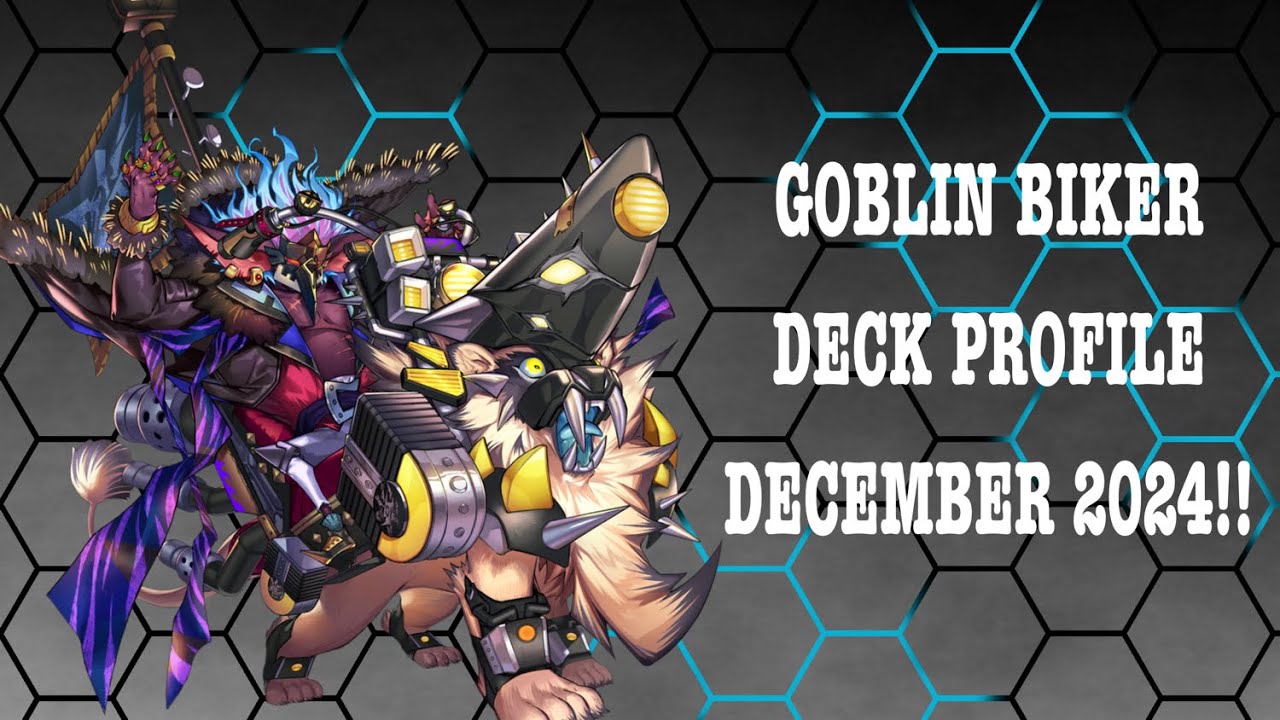 GOBLIN BIKER DECK PROFILE! DECEMBER 2024!!