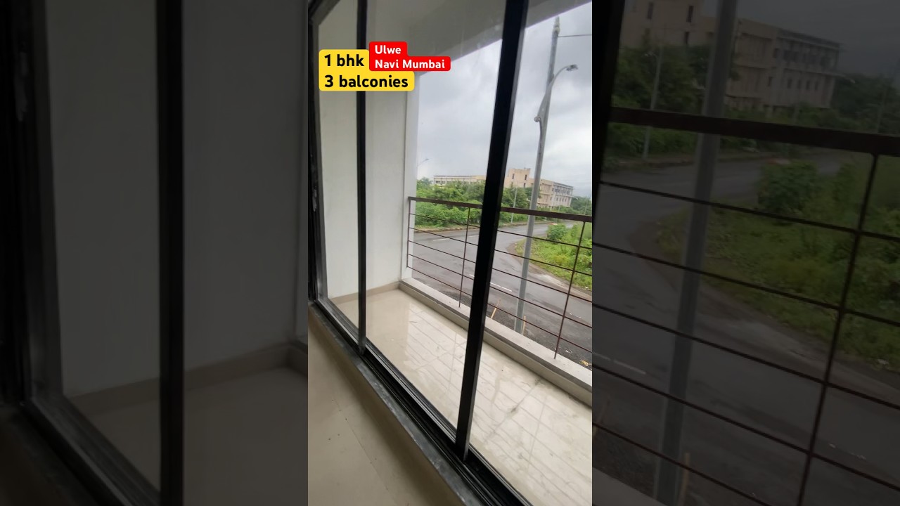 1 bhk with 3 balconies in ulwe Navi Mumbai