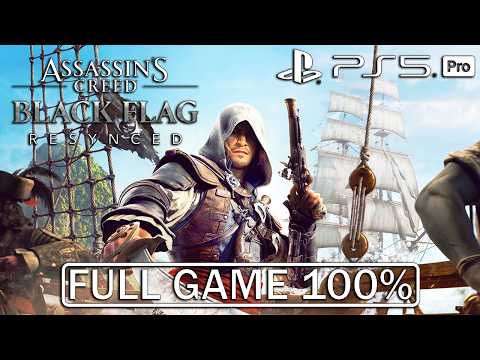Assassin's Creed Black Flag Resynced - Full Game 100% Longplay Walkthrough
