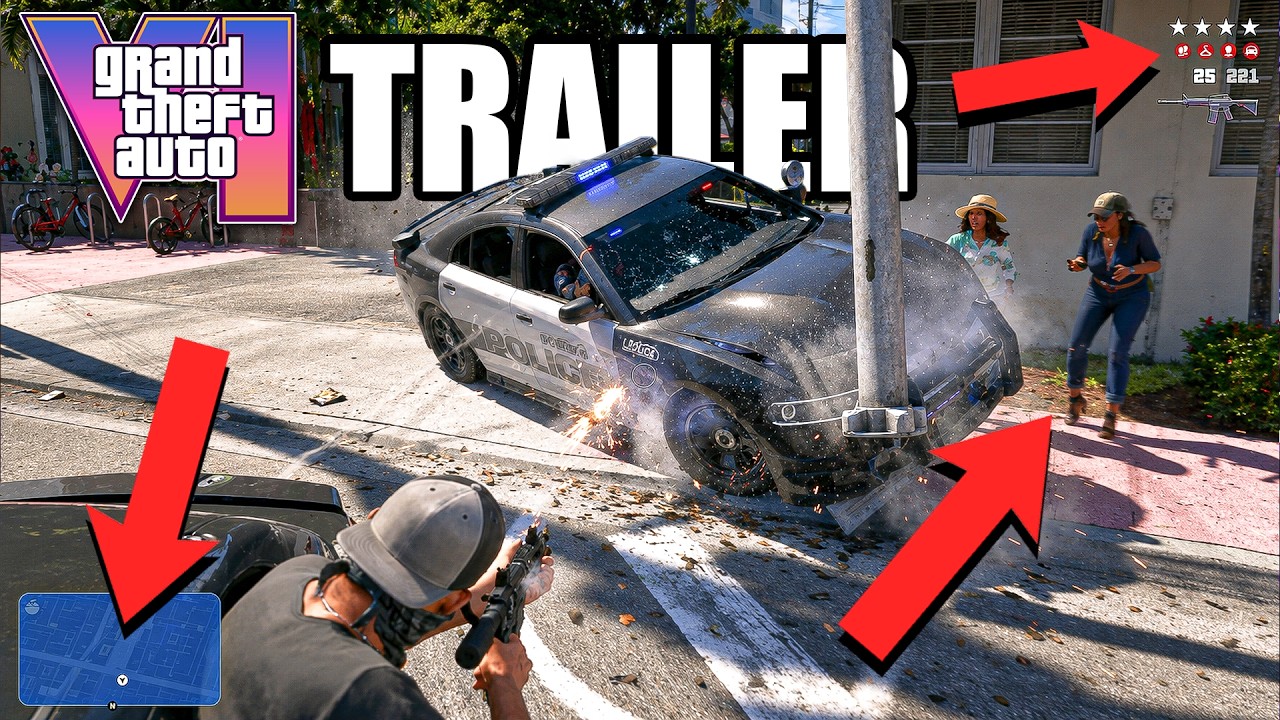 GTA 6 Trailer Breakdown (Everything You MISSED)