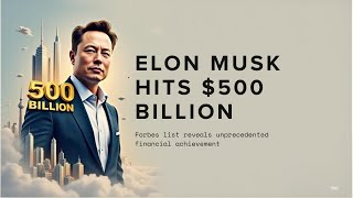 Inside Elon Musk’s $500 Billion Breakthrough!