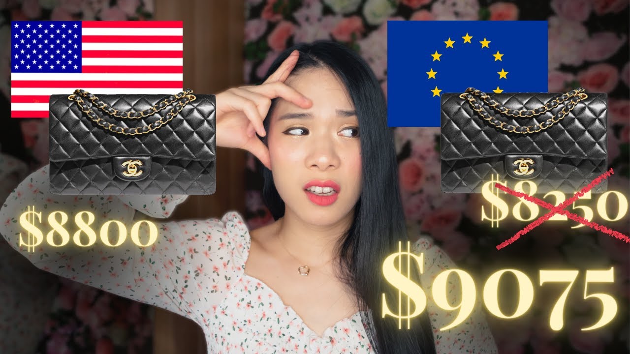 CHANEL PRICE INCREASE in EUROPE! No longer cheaper than the USA