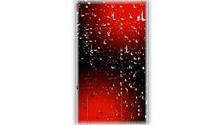 Rain Drop Effect Video Background | Template Video Background | light Effect | Black Screen Status