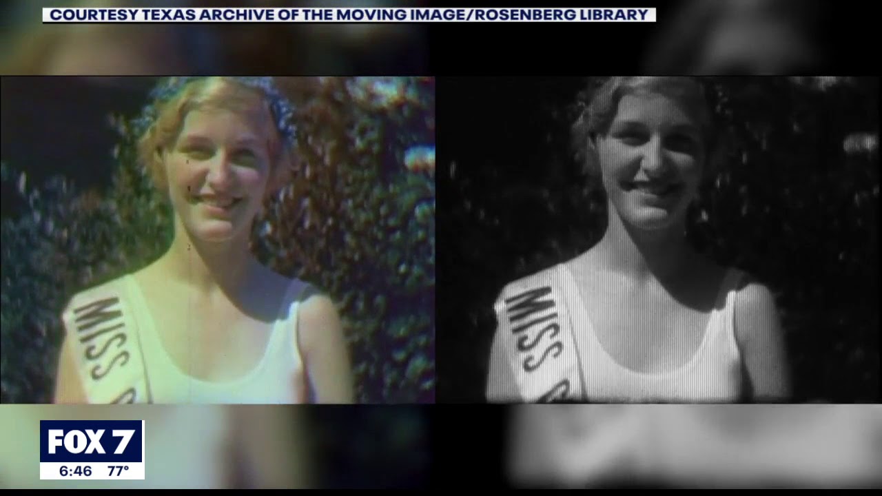 Stunning color footage from Galveston restored through Texas Archive of the Moving Image