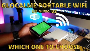 GlocalMe: G4 Pro + U3 + U2 Portable WiFi Hotspot