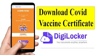 Download Covid Vaccine Certificate | In DigiLocker #shorts screenshot 2