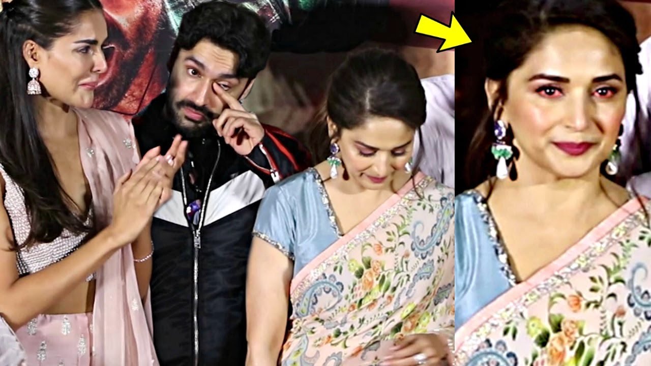 Madhuri Dixit Starts Crying Seeing Karan Nath Emotional At Guns Of Banaras Trailer Launch