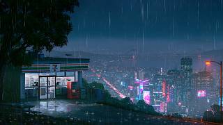 90's Cozy Rain Café 🌧️ Chill Music Lofi Rain Hip Hop Beats for Late Night Focus screenshot 5