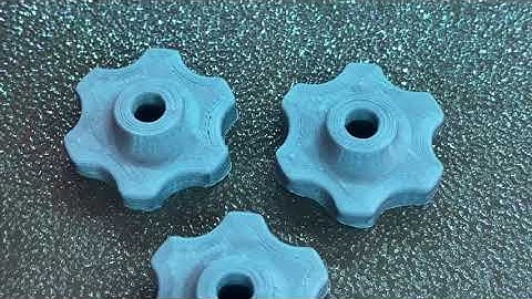 Voron V0 Heat set thumb nut Printed With Prusa Slicer