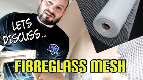 HOW TO PLASTER WITH FIBREGLASS MESH FULL TUTORIAL+ PRODUCT OVERVIEW