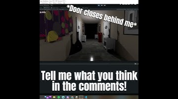 I updated my Unity horror game! #shorts