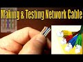 How To Use Network Cable Tester - YouTube