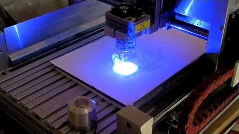 Pretty woman laser engraving from CNC Step