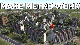 Tutorial: Advanced public transport with Metro, Tram and Bus | Workers and Resources Soviet Republic