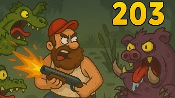 Swamp Attack 2 Level 203 Gameplay Walkthrough