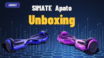 SIMATE Apato Unboxing-Best hoverboard for fun! #simatehoverboard ! simte hoverboard #simate
