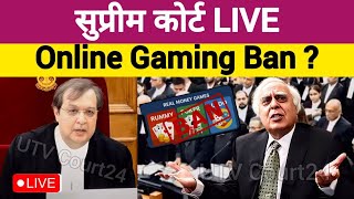 Supreme Court Live Online Gaming Ban Today Final Order ? Cji Suryakant Live Jb Pardiwala