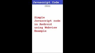 java script code in android using web view screenshot 5