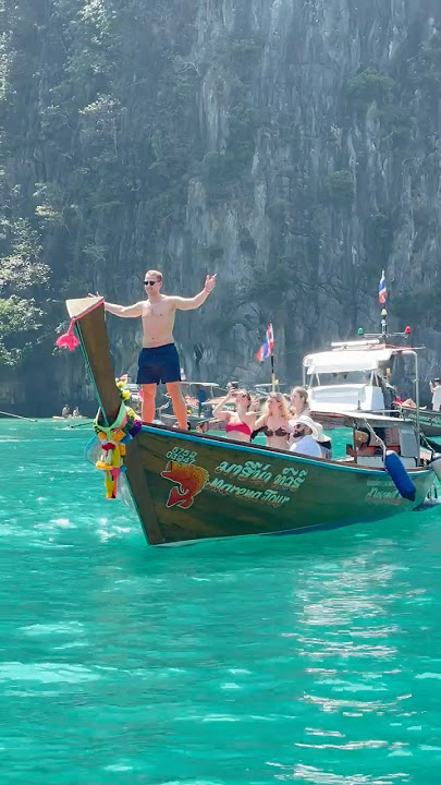 🇹🇭Phi Phi island Thailand Dream Holiday Fun Day🐬 #phiphiislands