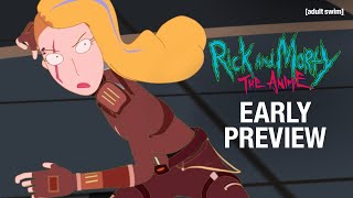 EARLY PREVIEW: Tammy vs. Space Beth | Rick and Morty: The Anime | adult swim