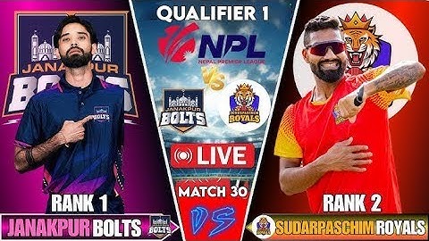 Janakpur Bolts vs Sudurpaschim Royals Npl Highlights playoff semifinal #nplplayoff #seifinal #npl