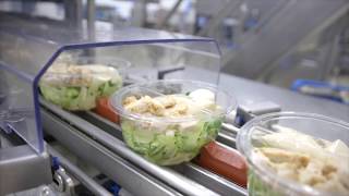: Food Automation presents Tramper S 360 meal salad bowl line