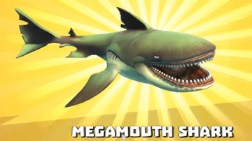 Hungry Shark Heroes - NEW SHARK - MEGAMOUTH | Android Gameplay [FHD]