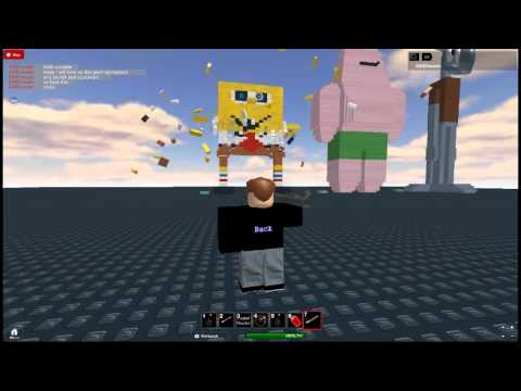 Destroying Spongebob,Patrick and Squidward