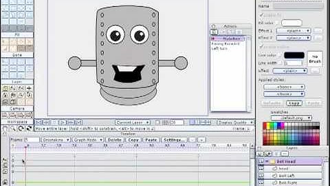 07 22. Actions Head Turn pt. 3-Anime Studio Pro Tutorial
