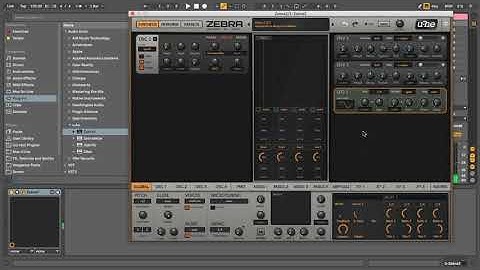 Dirty Neuro Bass In U-He Zebra 2
