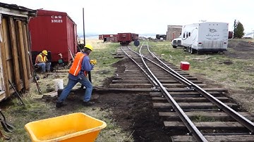 First Use of Stub Switch in Como, CO since late 1930