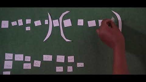 Cubing - Cubing a Trinomial with the trinomial cube material - Montessori Elementary Math