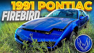 1991 Pontiac Firebird Wrecking Yard Find It's to nice!!! I can't leave it here...