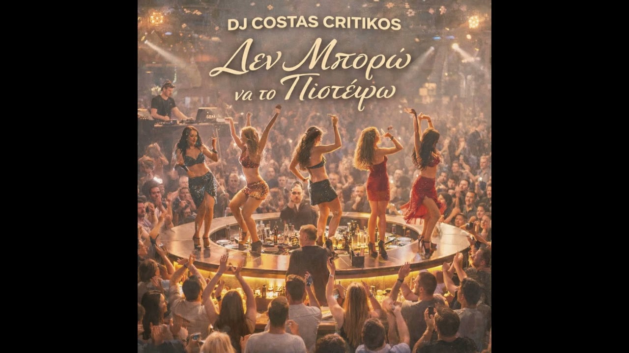 Dj Costas Critikos Δεν Μπορω να το Πιστεψω