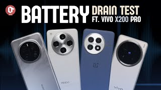 HONOR Magic 7 Pro vs Vivo X200 Pro vs Oppo Find X8 Pro vs OnePlus 13 EXTREME Battery Drain Test LIVE