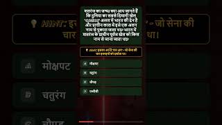 MCQ | AncientSports | Chess Origin (Hindi)