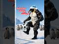 Muscular Emperor Penguin dreams of becoming soccer player. #shorts #ai #animalmemes #funny #penguin