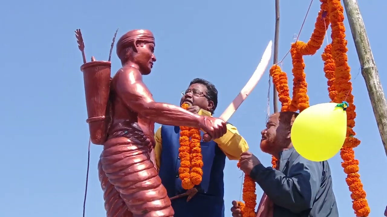 Veer budhu Bhagat ji ka jayanti manaya Gaya Aaj mada mein 