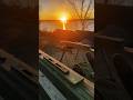 Sunset over Saratoga Lake.