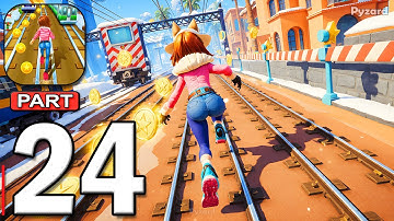 Subway Princess Runner - Gameplay Walkthrough Part 24 - Princess Subway Runner (iOS, Android)