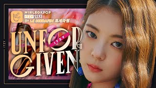 [Ai Cover] How Would Itzy Sing — Unforgiven (Le Sserafim) • Minleo