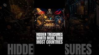 HIDDEN TREASURES WORTH MORE THAN MOST COUNTRIES #treasure #mystery