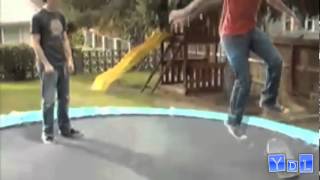 Trampoline Fail Compilation 2011