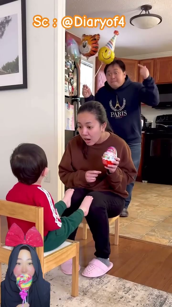 PANGGIL MAMA DONG NAK ⁉️ ehh malah panggil Papa ? @Diaryof4 #shorts #funny #dubbing