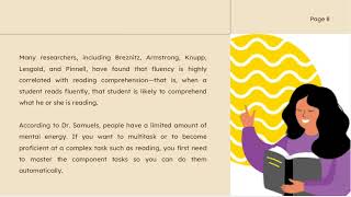 DEVELOPING READING FLUENCY- ABDUSAMAD