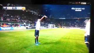 Inter-Milan 2012 gol Maicon(telecronaca Scarpini)