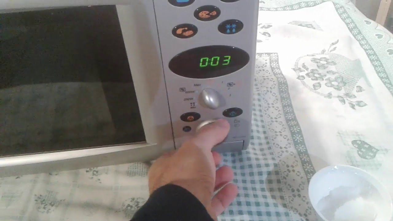 Test Forno a Microonde Panasonic - YouTube