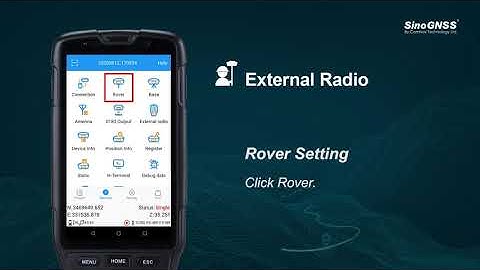 Survey Master - External Radio Mode