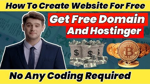 How To Create a Free Website With Free Domain And Hosting