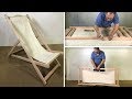 Reposera De Madera - PASO A PASO Tutorial de Carpintería